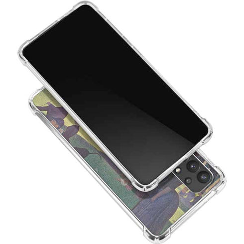 Georges Seurat Sunday Afternoon on the Island of La Grande Jatte Galaxy A32 5G Clear Case