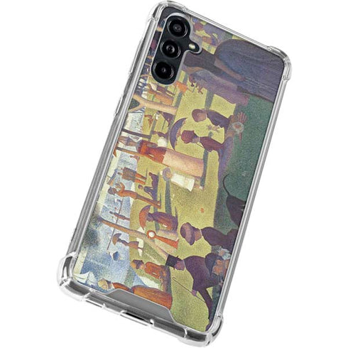 Georges Seurat Sunday Afternoon on the Island of La Grande Jatte Galaxy A54 5G Clear Case