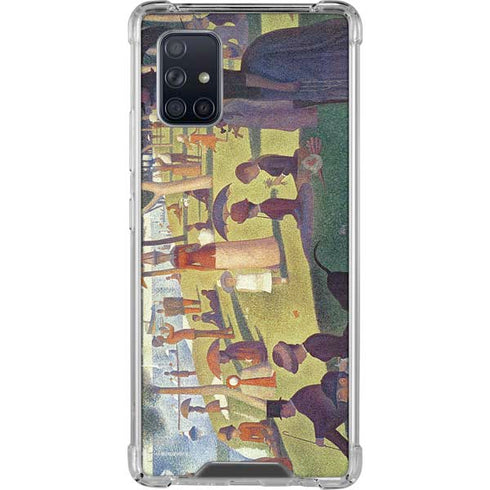Georges Seurat Sunday Afternoon on the Island of La Grande Jatte Galaxy A71 5G Clear Case
