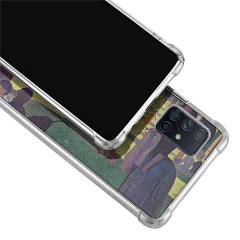 Georges Seurat Sunday Afternoon on the Island of La Grande Jatte Galaxy A71 5G Clear Case