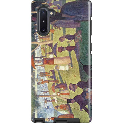 Georges Seurat Sunday Afternoon on the Island of La Grande Jatte Galaxy Note 10 Pro Case