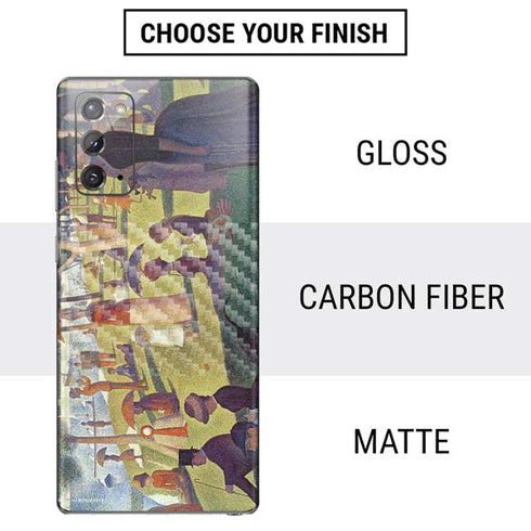 Georges Seurat Sunday Afternoon on the Island of La Grande Jatte Galaxy Note20 5G Skin