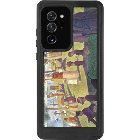 Georges Seurat Sunday Afternoon on the Island of La Grande Jatte Galaxy Note20 Ultra 5G Waterproof Case