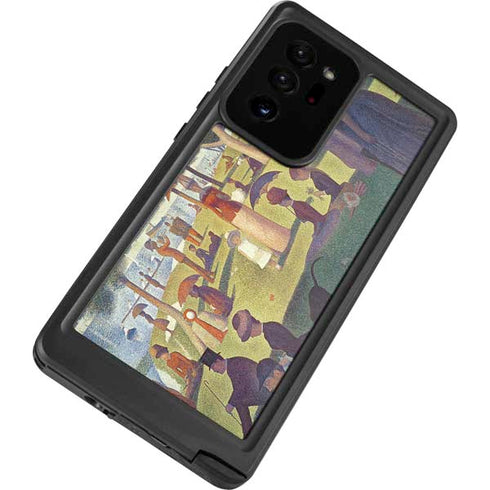 Georges Seurat Sunday Afternoon on the Island of La Grande Jatte Galaxy Note20 Ultra 5G Waterproof Case