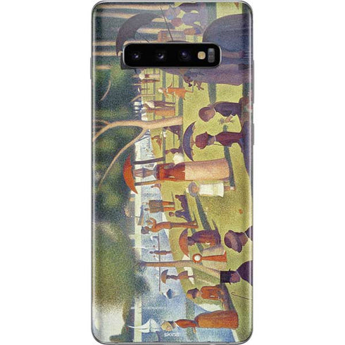 Georges Seurat Sunday Afternoon on the Island of La Grande Jatte Galaxy S10 Plus Skin
