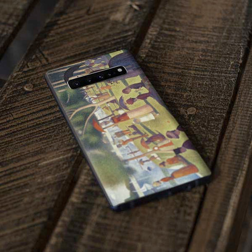 Georges Seurat Sunday Afternoon on the Island of La Grande Jatte Galaxy S10 Skin