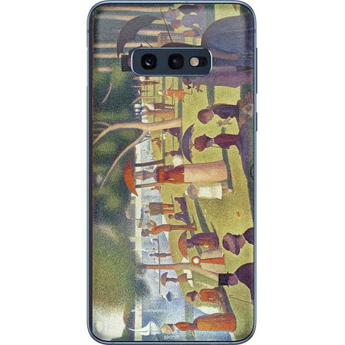Georges Seurat Sunday Afternoon on the Island of La Grande Jatte Galaxy S10e Skin