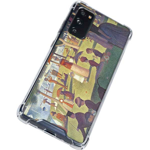 Georges Seurat Sunday Afternoon on the Island of La Grande Jatte Galaxy S20 FE Clear Case