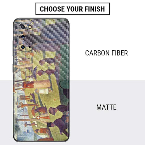 Georges Seurat Sunday Afternoon on the Island of La Grande Jatte Galaxy S20 Skin