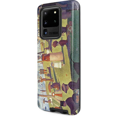 Georges Seurat Sunday Afternoon on the Island of La Grande Jatte Galaxy S20 Ultra 5G Pro Case