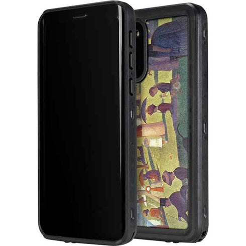 Georges Seurat Sunday Afternoon on the Island of La Grande Jatte Galaxy S20 Waterproof Case