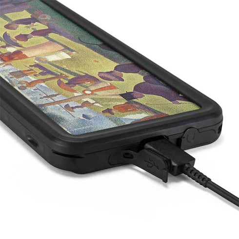 Georges Seurat Sunday Afternoon on the Island of La Grande Jatte Galaxy S20 Waterproof Case