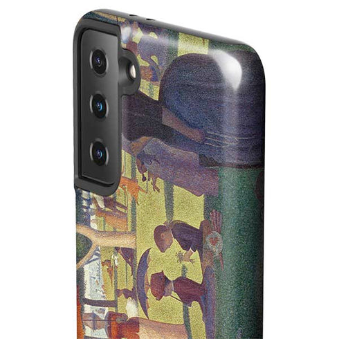 Georges Seurat Sunday Afternoon on the Island of La Grande Jatte Galaxy S21 Plus 5G Pro Case