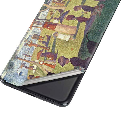 Georges Seurat Sunday Afternoon on the Island of La Grande Jatte Galaxy S21 Plus 5G Skin