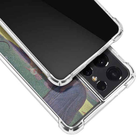 Georges Seurat Sunday Afternoon on the Island of La Grande Jatte Galaxy S21 Ultra 5G Clear Case