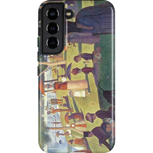 Georges Seurat Sunday Afternoon on the Island of La Grande Jatte Galaxy S22 Pro Case