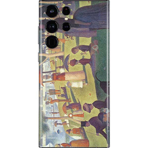 Georges Seurat Sunday Afternoon on the Island of La Grande Jatte Galaxy S22 Ultra Skin