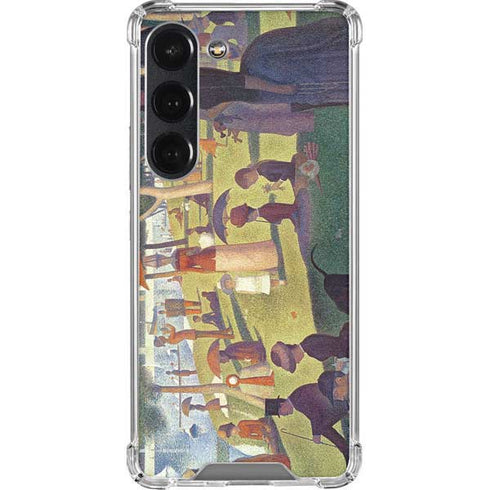 Georges Seurat Sunday Afternoon on the Island of La Grande Jatte Galaxy S23 Clear Case