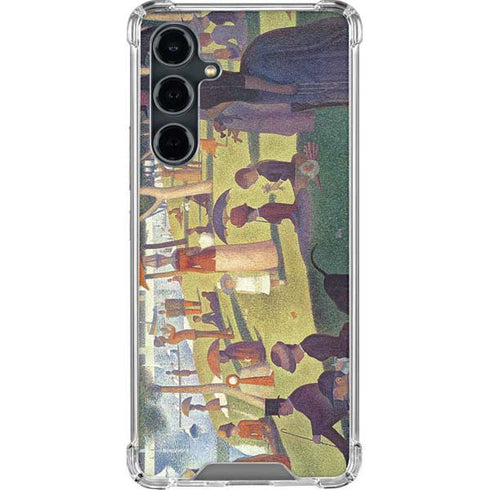 Georges Seurat Sunday Afternoon on the Island of La Grande Jatte Galaxy S23 FE Clear Case