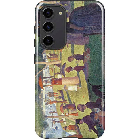 Georges Seurat Sunday Afternoon on the Island of La Grande Jatte Galaxy S23 Plus Pro Case