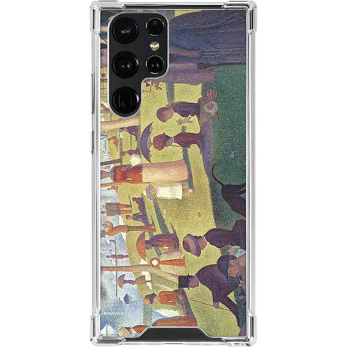 Georges Seurat Sunday Afternoon on the Island of La Grande Jatte Galaxy S23 Ultra Clear Case