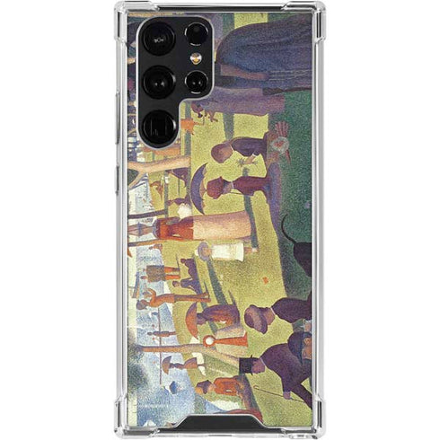 Georges Seurat Sunday Afternoon on the Island of La Grande Jatte Galaxy S24 Ultra Clear Case