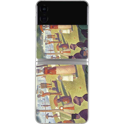 Georges Seurat Sunday Afternoon on the Island of La Grande Jatte Galaxy Z Flip4 5G Skin