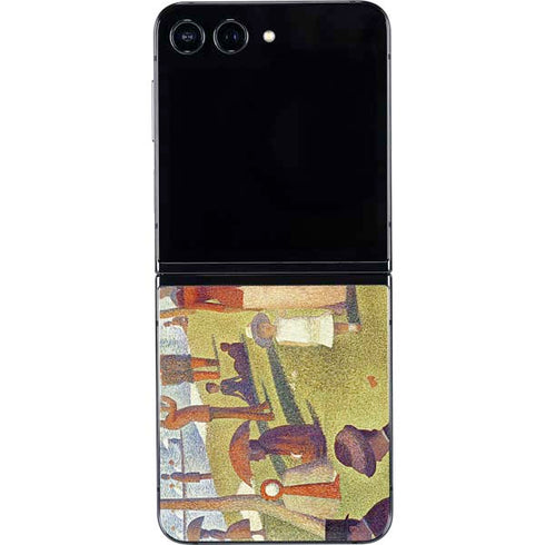 Georges Seurat Sunday Afternoon on the Island of La Grande Jatte Galaxy Z Flip5 5G Skin