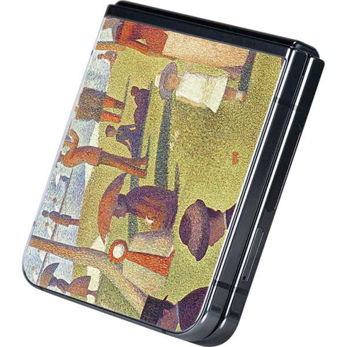 Georges Seurat Sunday Afternoon on the Island of La Grande Jatte Galaxy Z Flip5 5G Skin