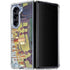 Georges Seurat Sunday Afternoon on the Island of La Grande Jatte Galaxy Z Fold5 5G Clear Case