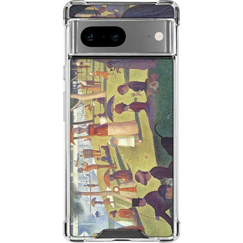 Georges Seurat Sunday Afternoon on the Island of La Grande Jatte Google Pixel 8 Clear Case