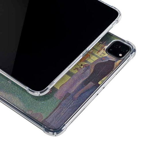 Georges Seurat Sunday Afternoon on the Island of La Grande Jatte iPad Pro 12.9in (2020) Clear Case