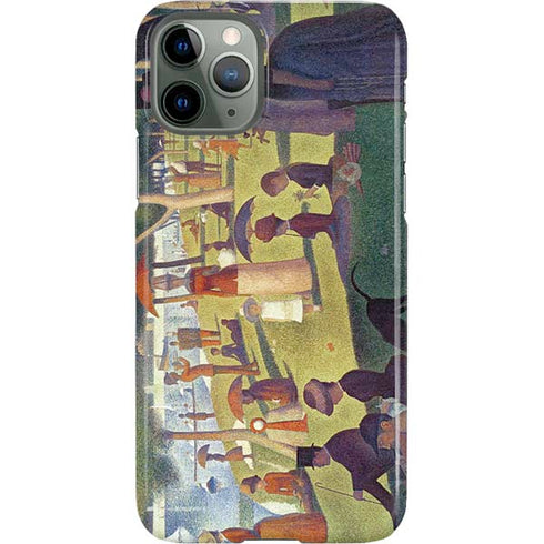 Georges Seurat Sunday Afternoon on the Island of La Grande Jatte iPhone 11 Pro Lite Case
