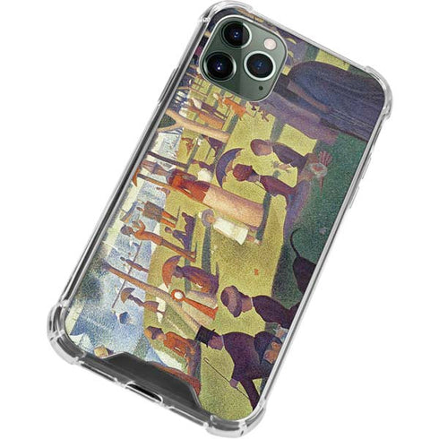 Georges Seurat Sunday Afternoon on the Island of La Grande Jatte iPhone 11 Pro Max Clear Case
