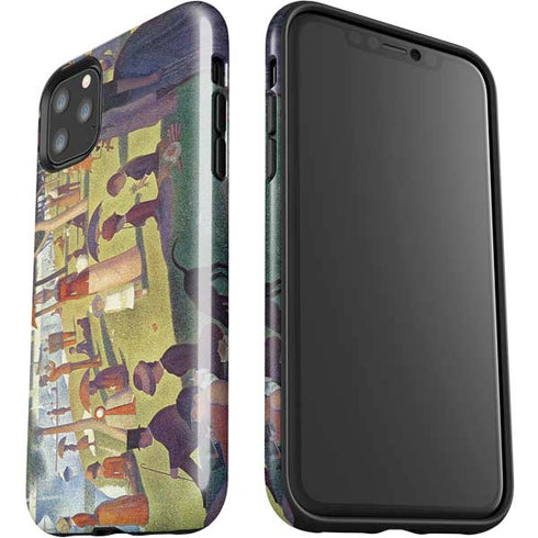 Georges Seurat Sunday Afternoon on the Island of La Grande Jatte iPhone 11 Pro Max Impact Case