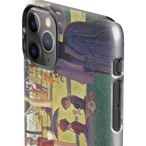 Georges Seurat Sunday Afternoon on the Island of La Grande Jatte iPhone 11 Pro Max Lite Case