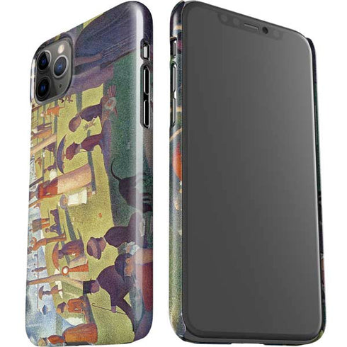 Georges Seurat Sunday Afternoon on the Island of La Grande Jatte iPhone 11 Pro Max Lite Case