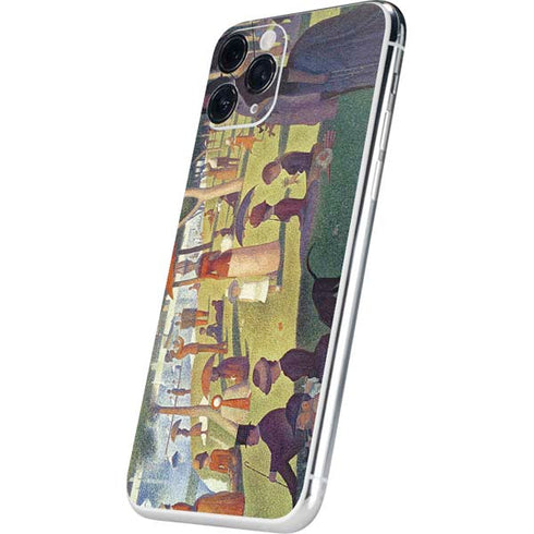 Georges Seurat Sunday Afternoon on the Island of La Grande Jatte iPhone 11 Pro Skin