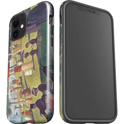 Georges Seurat Sunday Afternoon on the Island of La Grande Jatte iPhone 12 Impact Case