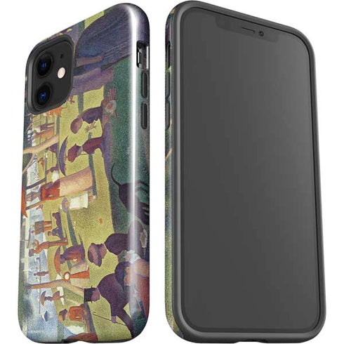 Georges Seurat Sunday Afternoon on the Island of La Grande Jatte iPhone 12 Mini Impact Case