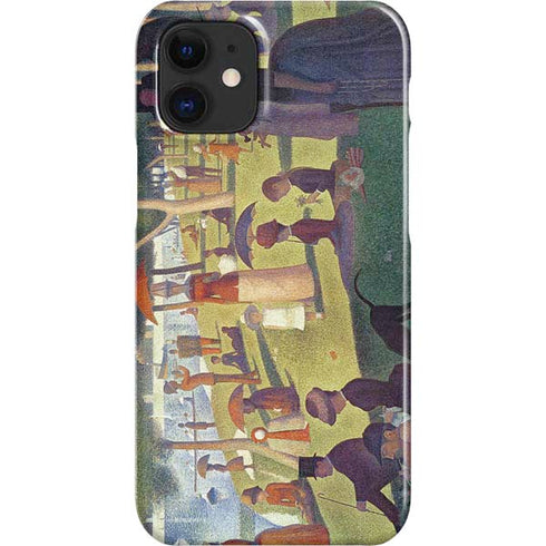 Georges Seurat Sunday Afternoon on the Island of La Grande Jatte iPhone 12 Mini Lite Case