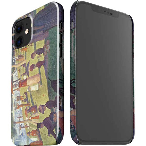 Georges Seurat Sunday Afternoon on the Island of La Grande Jatte iPhone 12 Mini Lite Case