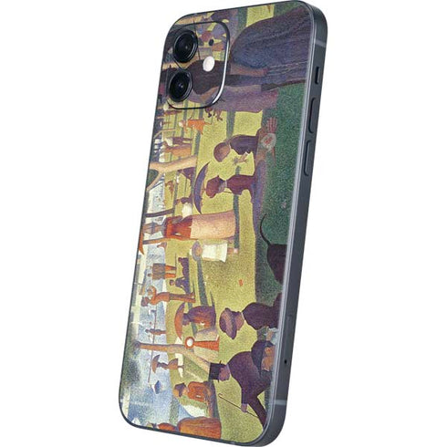 Georges Seurat Sunday Afternoon on the Island of La Grande Jatte iPhone 12 Mini Skin