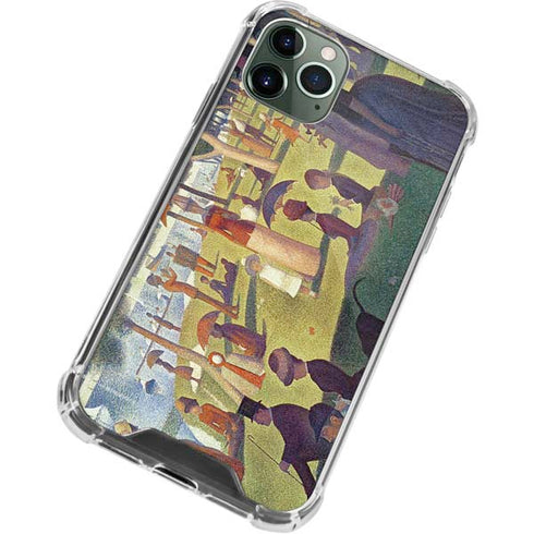 Georges Seurat Sunday Afternoon on the Island of La Grande Jatte iPhone 12 Pro Clear Case