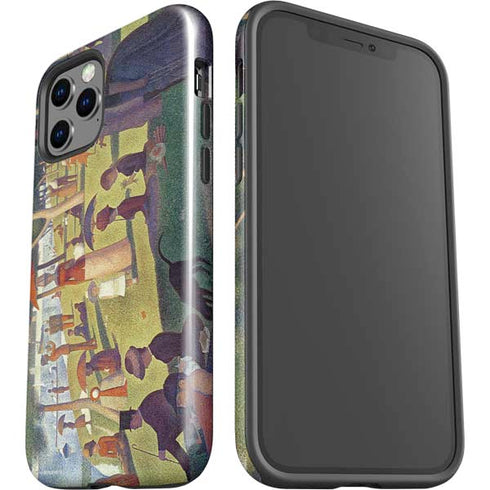 Georges Seurat Sunday Afternoon on the Island of La Grande Jatte iPhone 12 Pro Impact Case