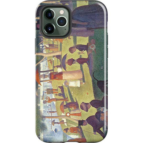 Georges Seurat Sunday Afternoon on the Island of La Grande Jatte iPhone 12 Pro Max Impact Case