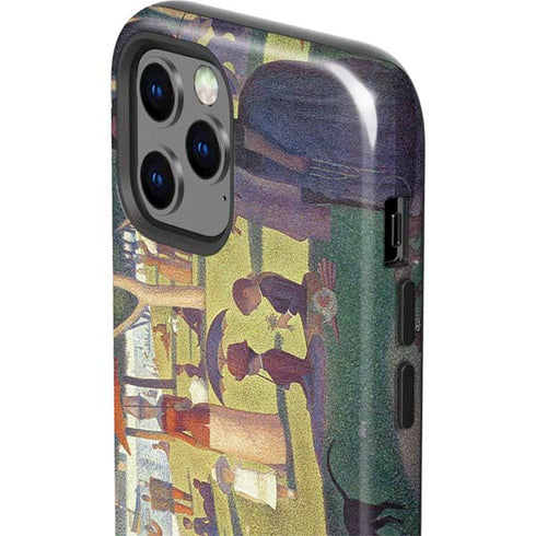 Georges Seurat Sunday Afternoon on the Island of La Grande Jatte iPhone 12 Pro Max Impact Case