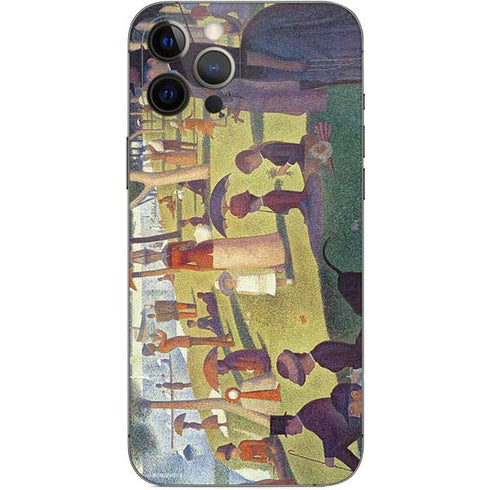 Georges Seurat Sunday Afternoon on the Island of La Grande Jatte iPhone 12 Pro Max Skin