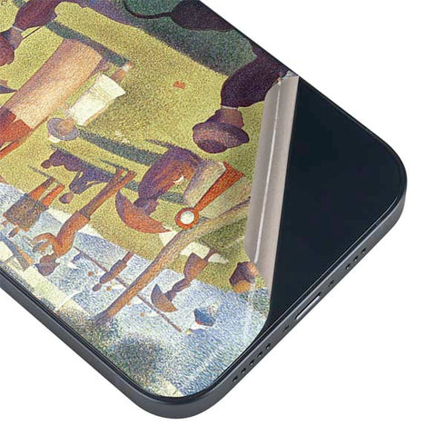 Georges Seurat Sunday Afternoon on the Island of La Grande Jatte iPhone 13 Mini Skin