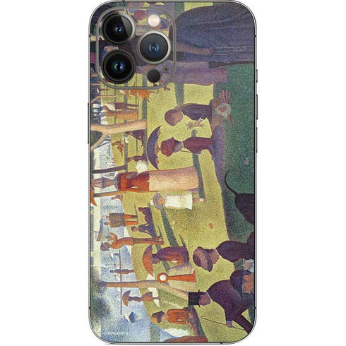 Georges Seurat Sunday Afternoon on the Island of La Grande Jatte iPhone 13 Pro Max Skin